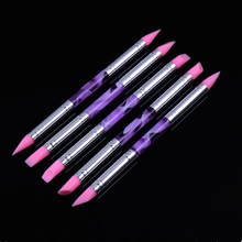 double-use nail Silicone Pen