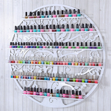 Round Nail Polish Wall Rack
