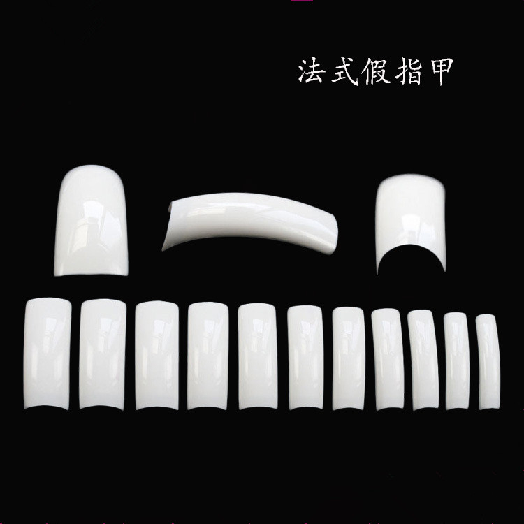 500pcs/bag French Cover Nail Tips 