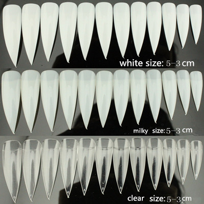10pcs Stiletto Nail Tips