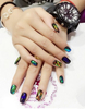 Adhesive Nail Aurora Shell Sticker 