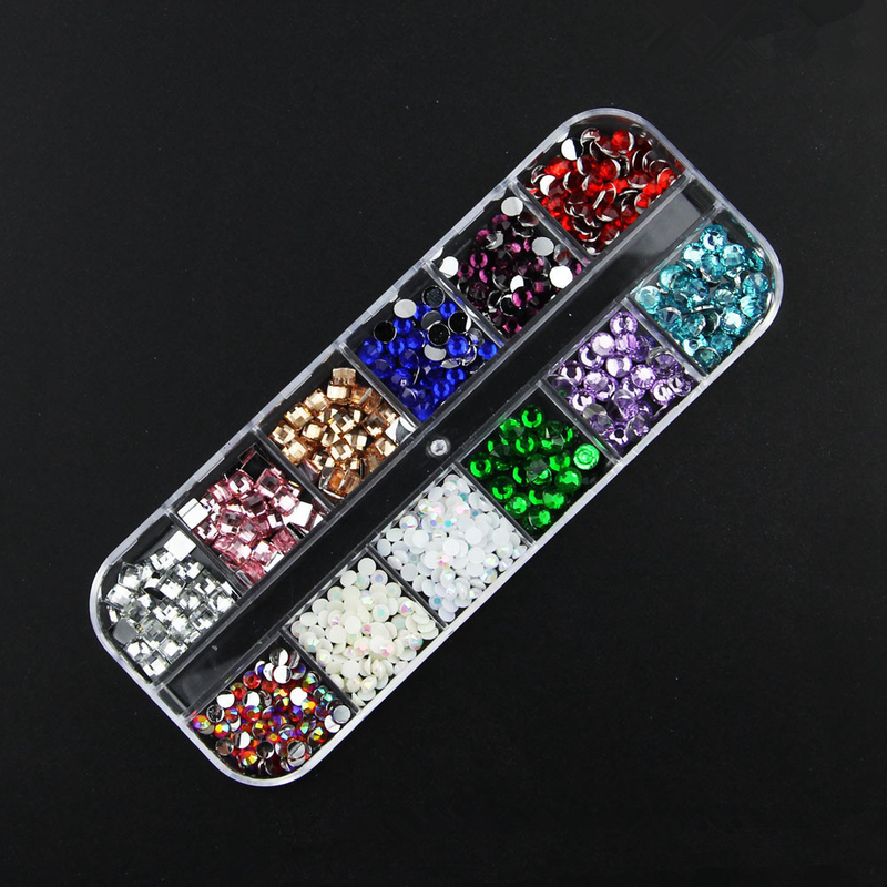 Mix Size Shape Nail Decoration
