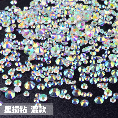 Wholesale Glass AB Rhinestone for Nail Art Rhinestone Decoration