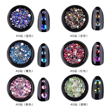 Japanese Hot Sales Models Nail Jewelry Symphony AB Rhinestones