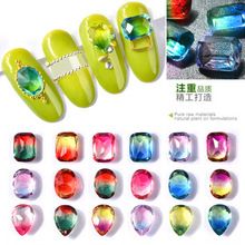 3D Nail Accessories Natural Jewelry Stone for Nail Art Rhinestone Decoration