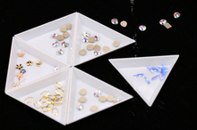 Triangle Nail Rhinestone Storage Plate