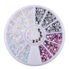 AB Color Jelly Nail Art Acrylic Rhinestone Decoration