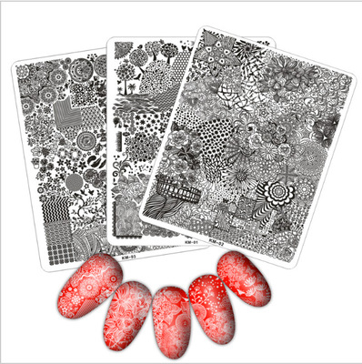 KM Series 170*210mm XL Big Size Nail Stamping Plate
