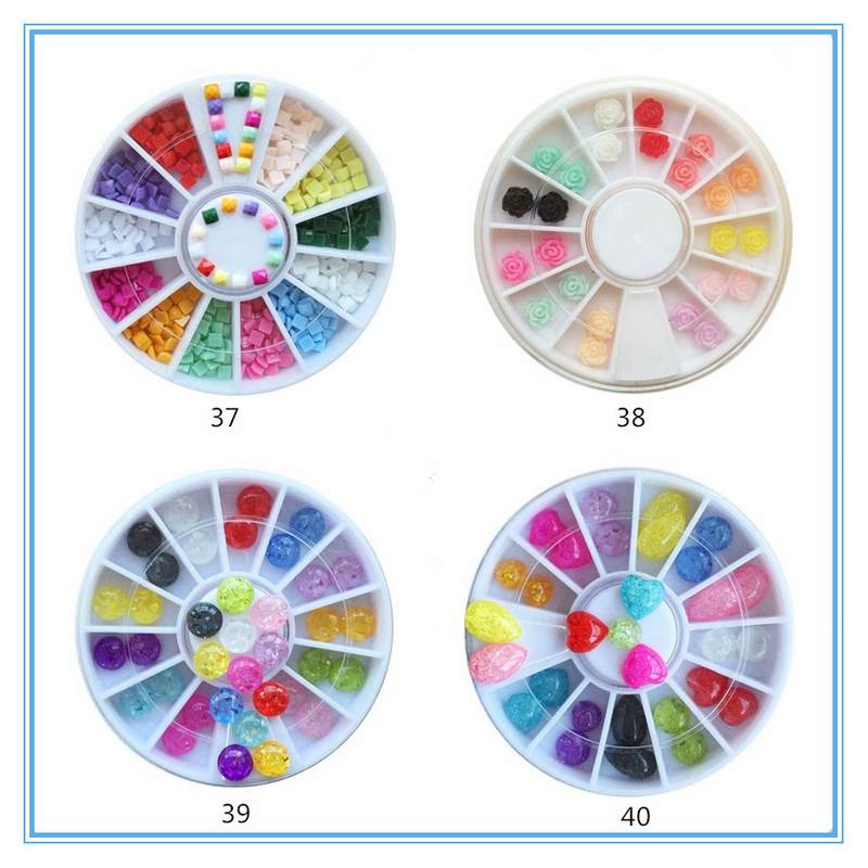 Different Design Nail Art Decoration 