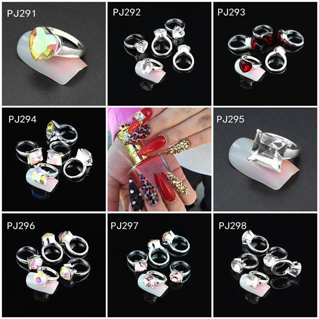 Rings Series Nail Decoration