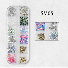 3D Mixed Nail Rhinestone