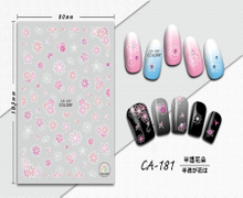 CA-181 3D Flower Nail Sticker