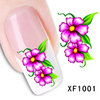 XF1001-1006 Flower Water Nail Sticker