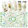 F398 DIY Design 3D Self Adhesive Flower Nail Art Sticker