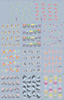 Flower Water Nail Sticker