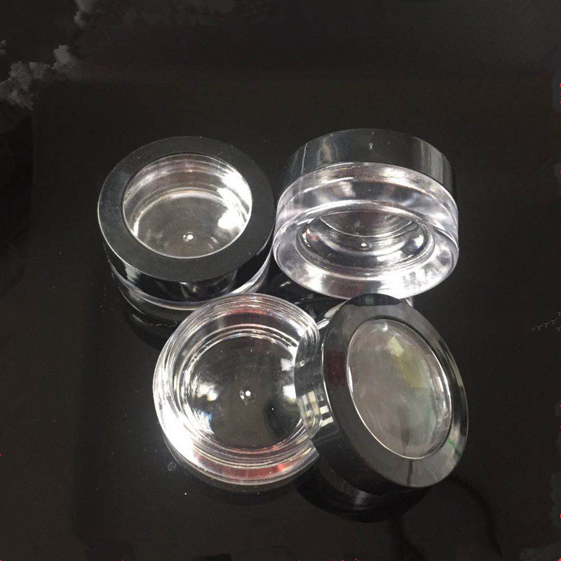 5g/15g Nail Rhinestone Powder Container Bottle with Clear Cap