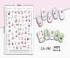 CA-190 3D Stay Cute Nail Sticker