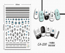 CA-200 3D Personality Pattern Nail Sticker