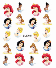 Cartoon Water Nail Sticker