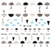 M+134-140 Water Nail Sticker 