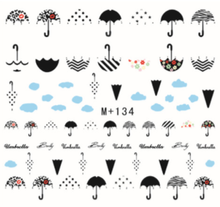 M+134-140 Water Nail Sticker 