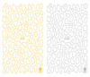 CB-027 3D Irregular Shape Nail Art Sticker