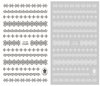 CB-059 3D Lace Self Adhesive Nail Art Sticker