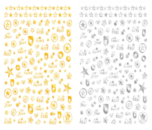 CB-097 3D Star Nail Art Sticker