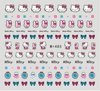 M+479-487 Hello Kitty Water Nail Sticker 