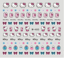 M+479-487 Hello Kitty Water Nail Sticker 