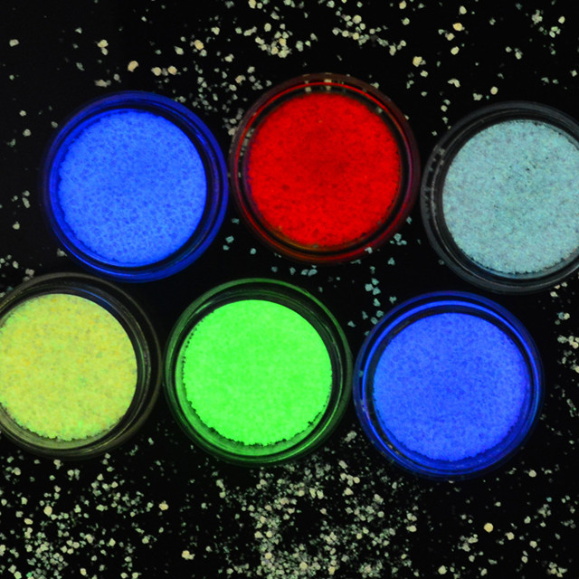 Glow in Dark Nail Decoration in Jar