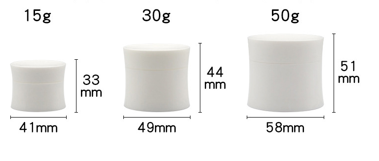 15g/30g/50g Empty Gel Polish Bottle