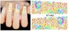 XF1480-1485 Water Nail Sticker