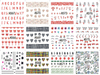 A565-576 Water Nail Sticker
