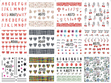 A565-576 Water Nail Sticker