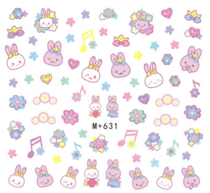 M+627-634 Water Nail Sticker 