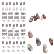 MT076 3D Pattern Nail Art Sticker