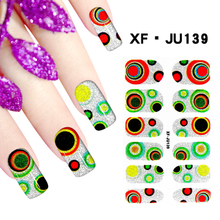 JU139 Full Cover Nail Polish Sticker 