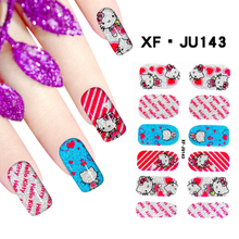 JU143 Full Cover Nail Polish Sticker 