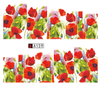 A157-162 Flower Water Nail Sticker