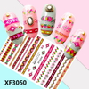 XF3050 3D Self Adhesive Pattern Nail Sticker 