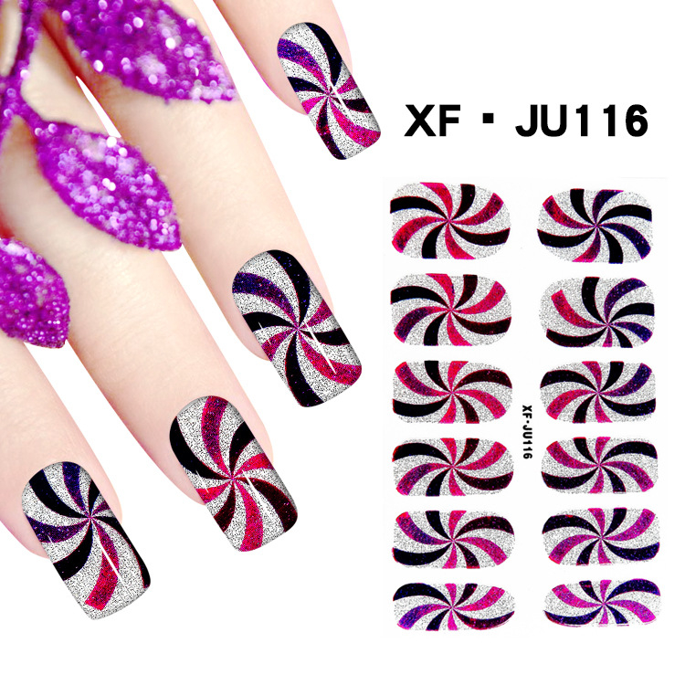 JU116 Nail Polish Sticker 