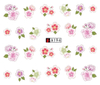 A193-198 Flower Water Nail Sticker