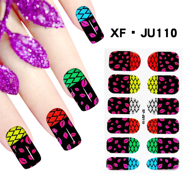 JU110 Nail Polish Sticker 