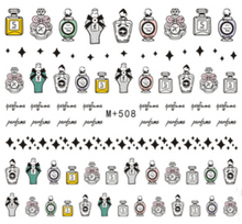 M+508-512 Japanese Cartoon Water Nail Sticker 