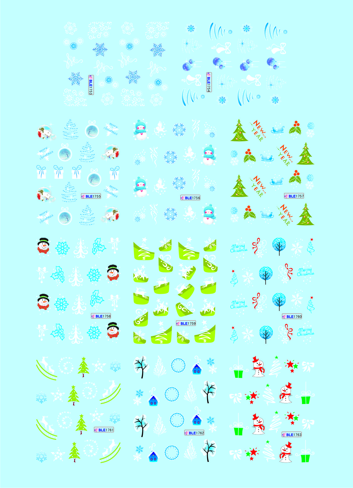 BLE1753-1763-圣诞