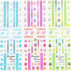 HOT148-150 Lace Water Nail Sticker