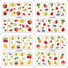 Fruit Water Nail Sticker(Single Or 4 in 1)