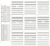D155-165 Black Water Nail Sticker