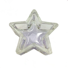 Star Shape Glass Nail Dappen Dish